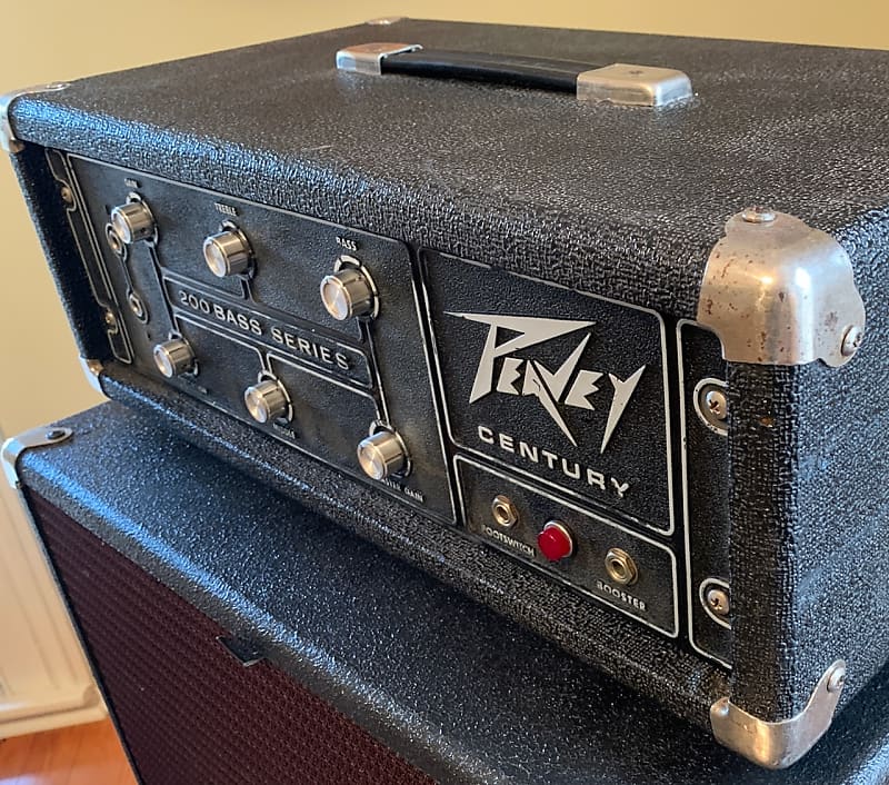 1978 Peavey Century 200 Bass Series Amp | Reverb