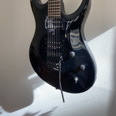 Washburn XM DLX FR Metallic Black | Reverb