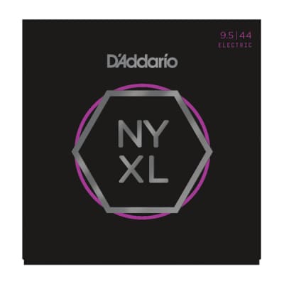 D’Addario NYXL09544 Nickel Plated Electric Guitar Strings,Super Light Plus,9.5-44 image 1