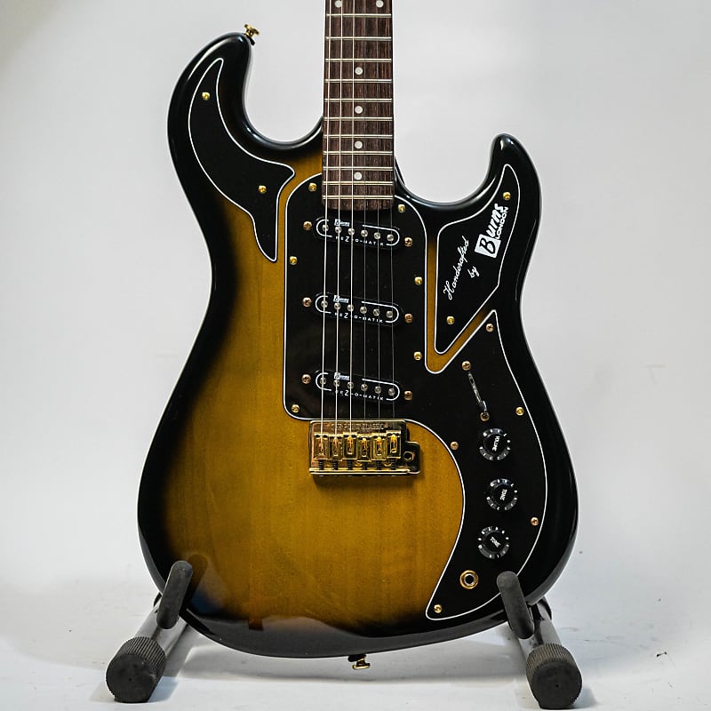 Burns Marquee Club Series - Electric Guitar with Padded Pleather Gigbag - Sunburst image 1