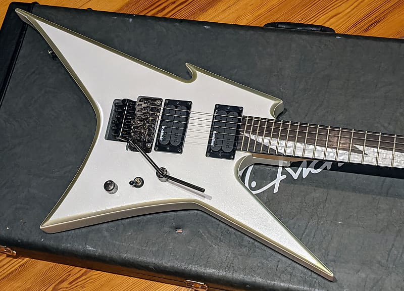 BC Rich 2008 Ironbird Limited Metallic Pearl White Guitar