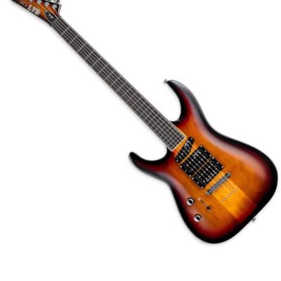 ESP LTD SC-20 Stephen Carpenter Lefty Guitar in 3 Tone Burst for sale