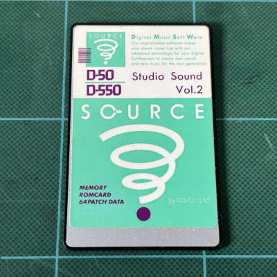 ROLAND D-50/D-550 SQURCE STUDIO SOUND Vol.2 ROM CARD