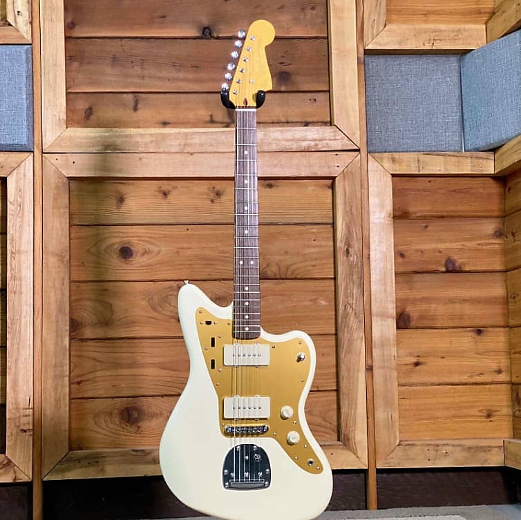 Squier J Mascis Jazzmaster - Vintage White