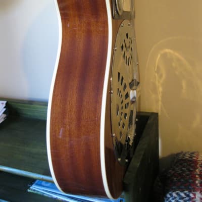 Regal RD-30M  Studio Series Resophonic Custom Mahogany Spider-Cone Acoustic Blues Resonator Guitar. image 5