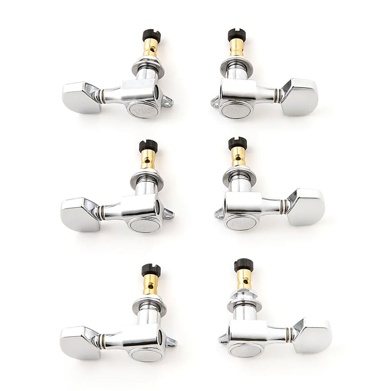 PRS SE Locking Tuners 3 x 3 (Chrome) image 1