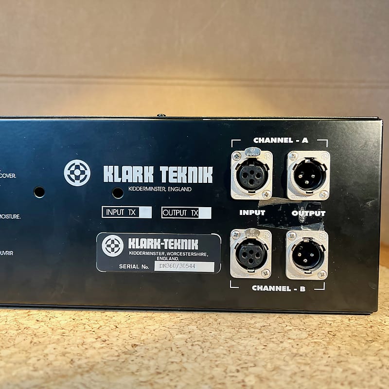 Klark Teknik DN360 2-Channel 30-Band Graphic EQ