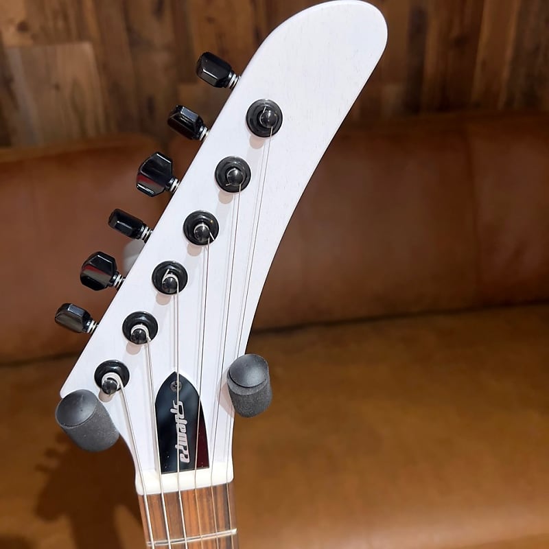 ESP Edwards E-EX-125D Stain Cloudy White | Reverb