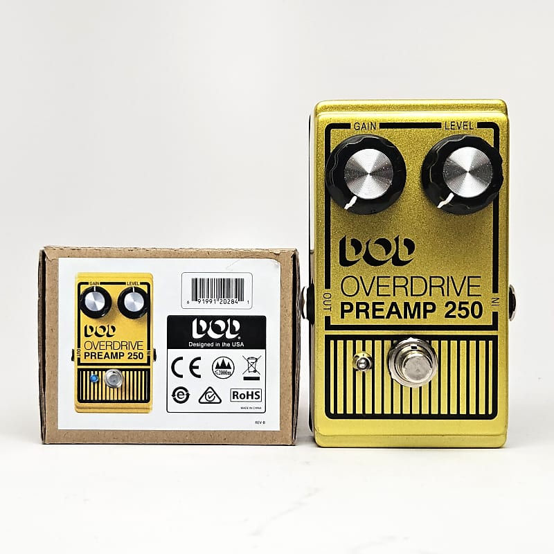 【中古品】DOD Overdrive Preamp 250 D.O.D. Overdrive Preamp/250 Used | eBay
