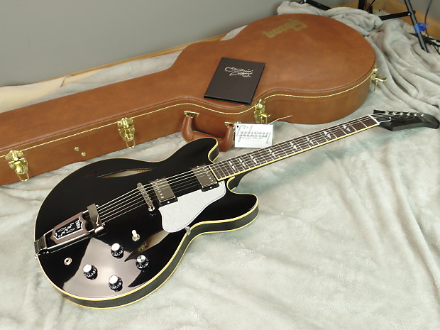 Gibson Memphis Trini Lopez ES-335 - Limited Ebony - 2015 image 1