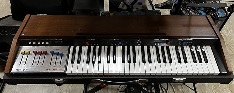 Logan String Melody II Strings keyboard synth 70's | Reverb