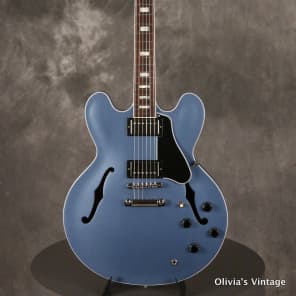 2016 Gibson ES-335 Limited Run PELHAM BLUE! unplayed/MINT!!! image 2