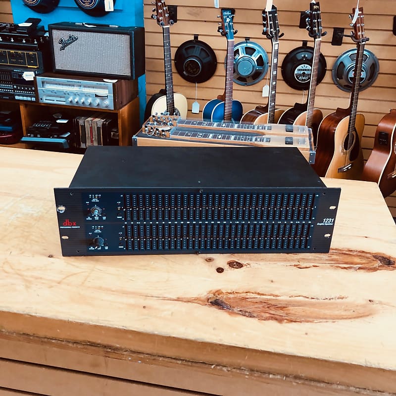 DBX 1231 Graphic EQ Rackmount Equalizer Reverb