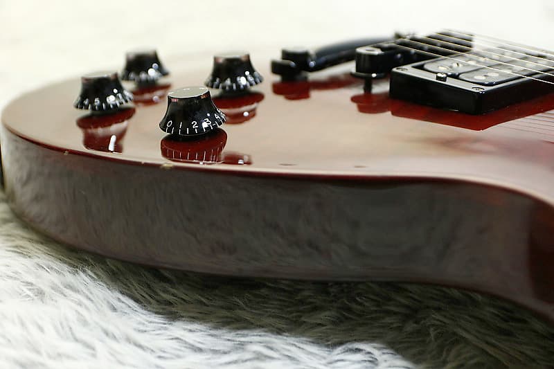 1996 made Fernandes BURNY LG75-JP Joe Perry See through Wine 1996 made Fernandes BURNY LG75-JP Joe Perry See through Wine