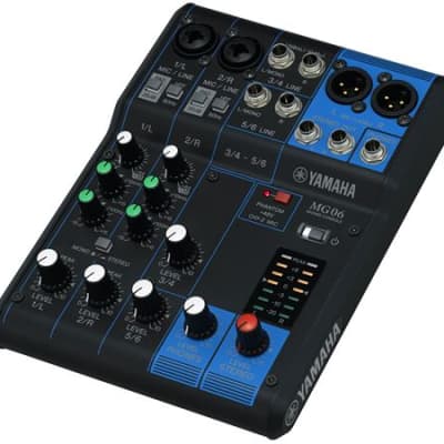Yamaha MG06 6 Channel Stereo Mixer image 3