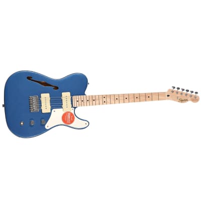 Fender Squier Paranormal Cabronita Thinline Telecaster Electric Guitar | Lake Placid Blue image 4