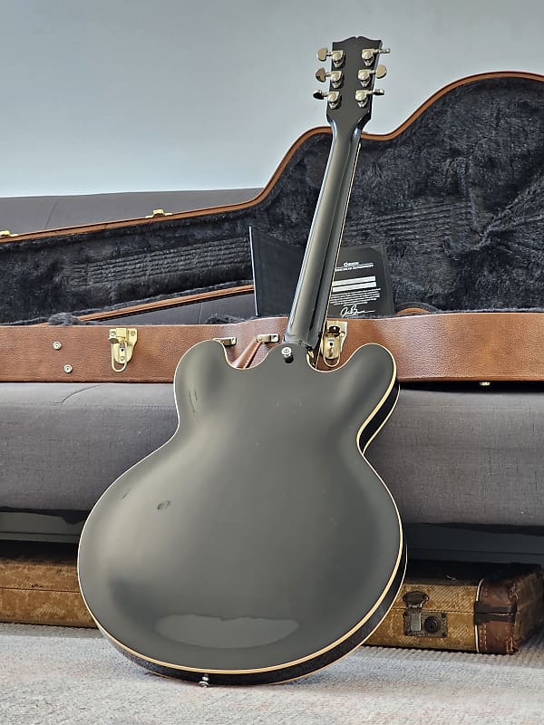 Gibson Memphis ES-335 Traditional 2018 Black | Reverb Gibson Memphis ES-335 Traditional 2018 Black | Reverb