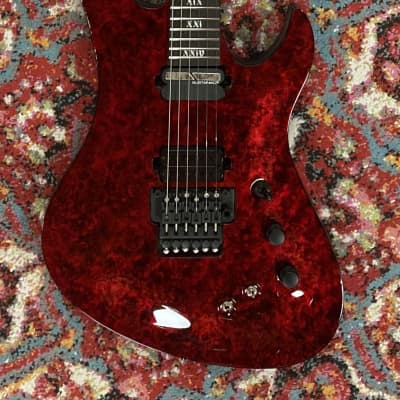 Schecter Avenger FR S Apocalypse 2020’s - Red Reign, Excellent, SKU: 1060G image 2