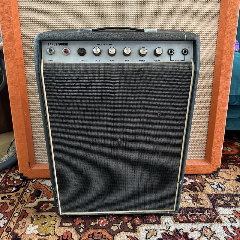 Vintage 1960s Laney Sound Supergroup 1x12 LC16 Tremolo | Reverb UK