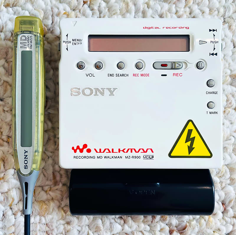 Sony MZ-R900 Walkman MiniDisc Player, Super Rare Excellent