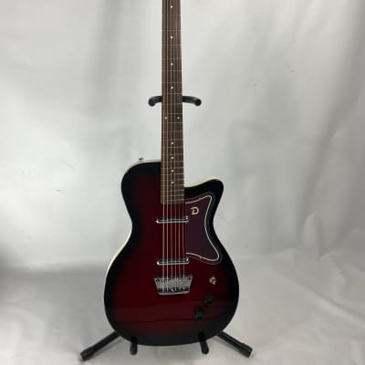 Danelectro Baritone Electric Guitar- Sunburst image 2
