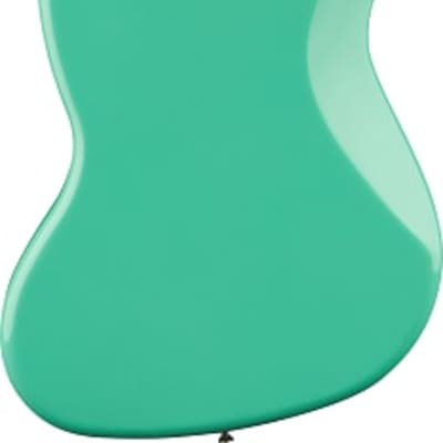 Fender Player Jazz Electric Bass. Pau Ferro Fingerboard, Sea Foam Green image 3