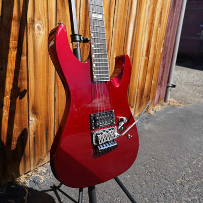 ESP LTD DELUXE M-1 Custom '87 - Candy Apple Red 6-String Electric Guitar (Store Demo) image 5
