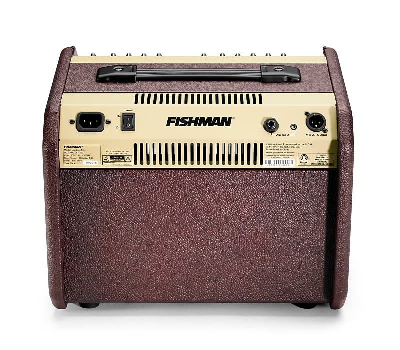 Fishman PRO-LBT-500 Loudbox Mini with Bluetooth 2-Channel 60-Watt 1x6.5" Acoustic Guitar Amp image 3