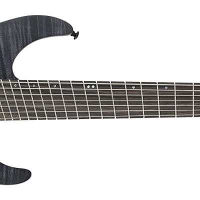 M-1007 MULTI-SCALE See Thru Black Satin ギター M-1007 MULTI-SCALE