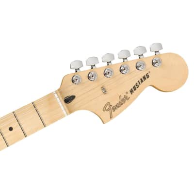Fender Mustang Electric Guitar (Sonic Blue, Maple Fretboard) image 5