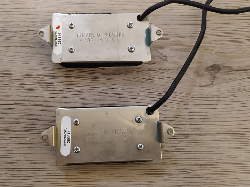 ディマジオ FUSION EDGE ブリッジ Dimarzio Fusion Edge pickups? | The Gear Page