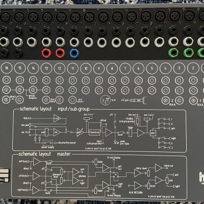 Hill Audio MultiMix 16-Channel Mixer and Power Supply NOT WORKING PARTS ONLY image 4