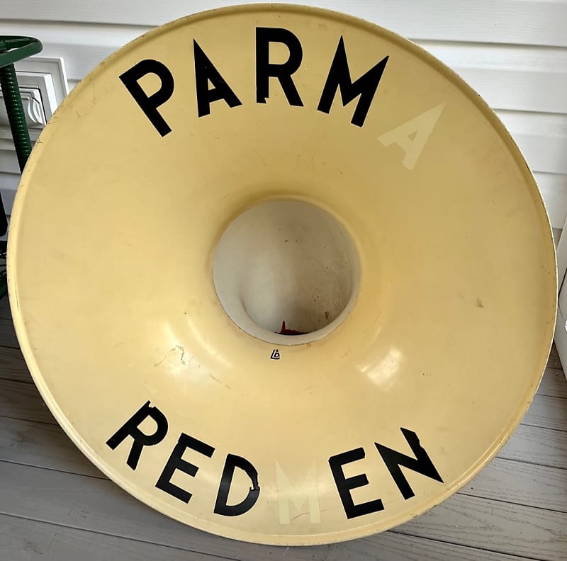 Conn Vintage Conn Fiberglass Sousaphone Bell 24" Parma Redmen Reverb