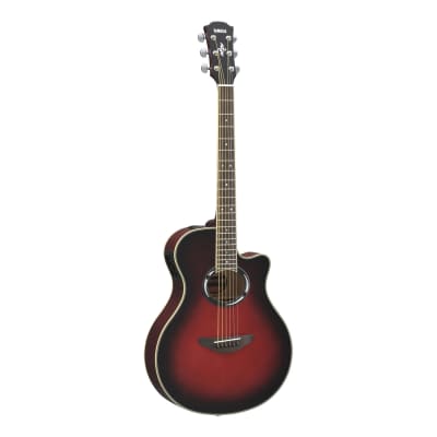 Yamaha APX500III Thinline Acoustic-Electric Guitar Dusk Sun Red