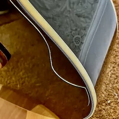 Gibson J-180 - "The Everly", 1996 - Ebony, Bozeman Custom Shop release of only 100, Passive Electro Acoustic, Excellent Condition, Gibson 'Custom Shop' Hard Case, Free Worldwide Shipiing ! image 12