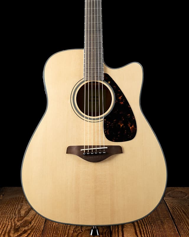 Yamaha FGX800C Acoustic Electric Guitar Natural - Free Shipping image 1