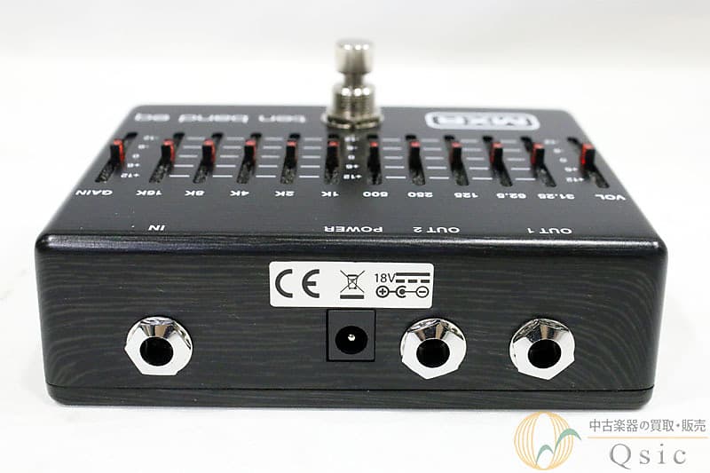 ギター MXR M108SE TEN BAND EQ Limited Ebony M-108SE Limited Ebony / 10 BAND GRAPHIC EQ MXR（エムエックス
