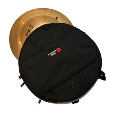 Gator Heavy Duty Padded Cymbal Backpack 22" w/Stick Bag Pocket image 1