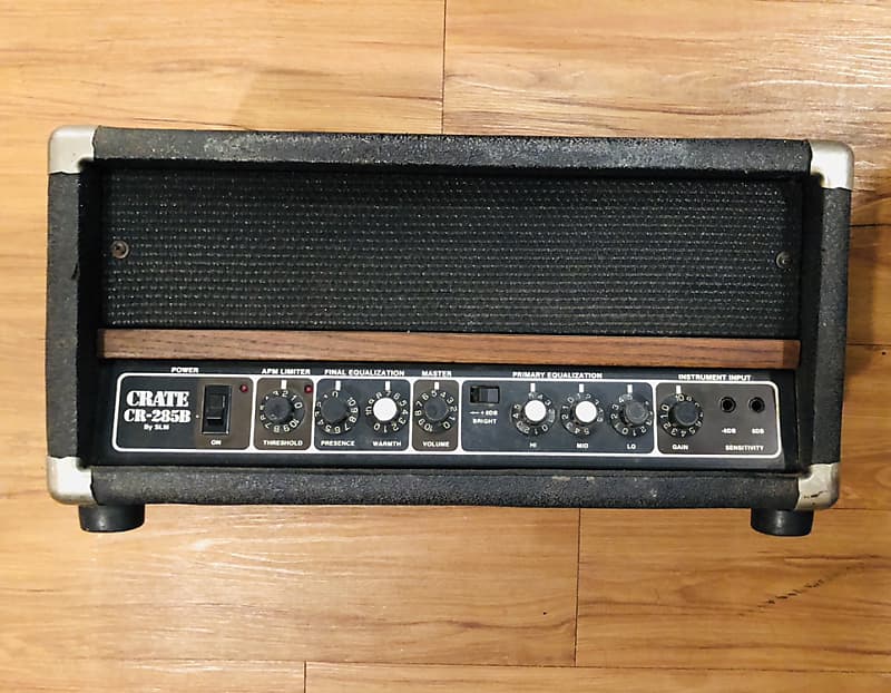 Crate By SLM CR-285B 300 Watt Bass Amplifier USA Made 70s | Reverb