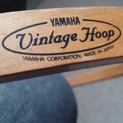Yamaha Vintage Wood 13" Drum Hoop  6 Hole Tom Snare image 7