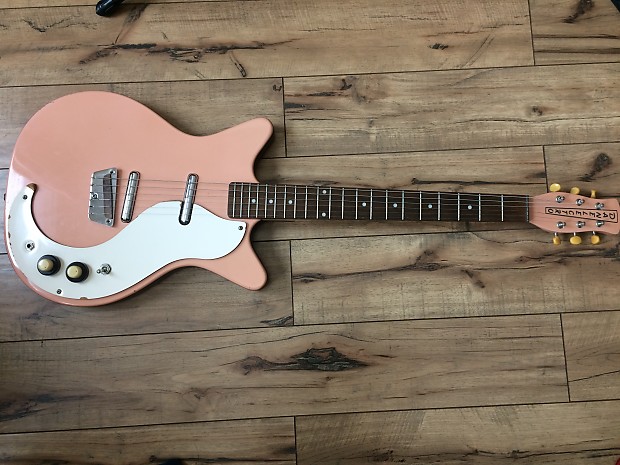 Pink danelectro best sale