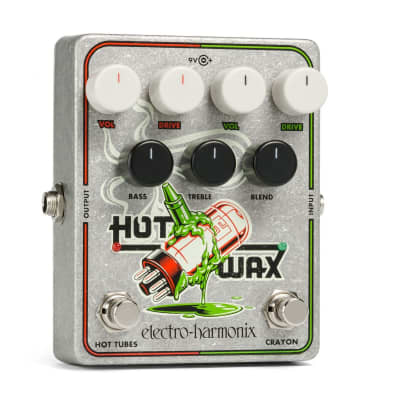 New Electro-Harmonix EHX Hot Wax Hot Tubes Crayon Dual Overdrive Effect Pedal! image 3