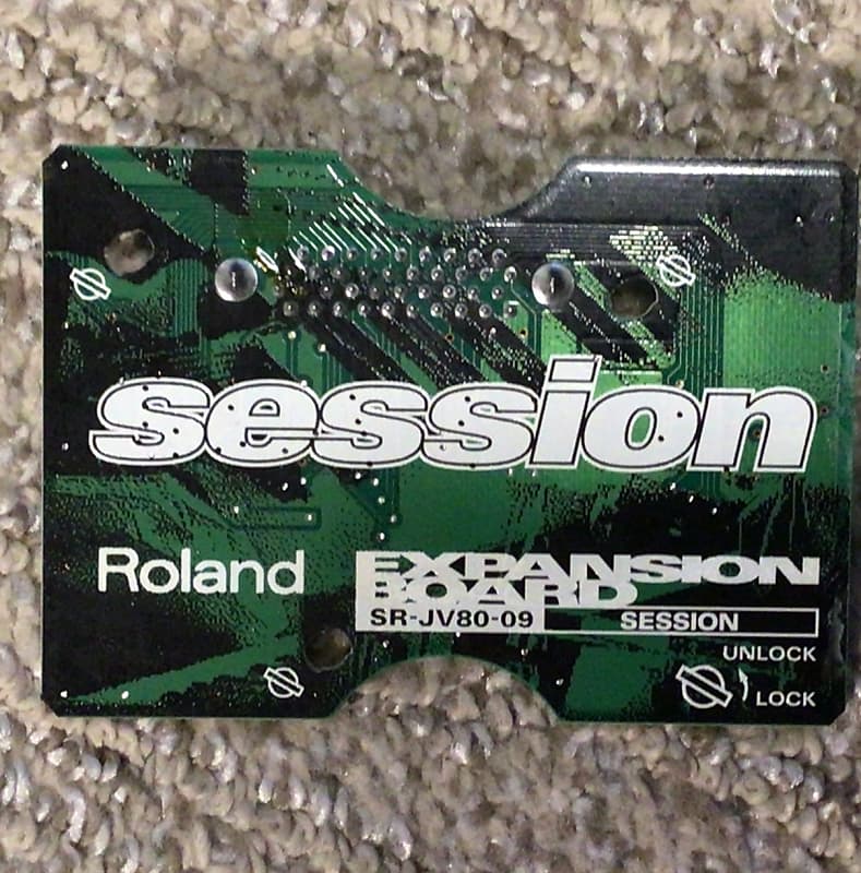 ROLAND サウンドボード SR-JV80-09 SESSION 動作確認済 ROLAND サウンドボード SR-JV80-09 SESSION 動作確認済 ROLAND