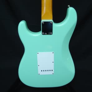 Fender 60's reissue Strat 2014 Surf Green image 2