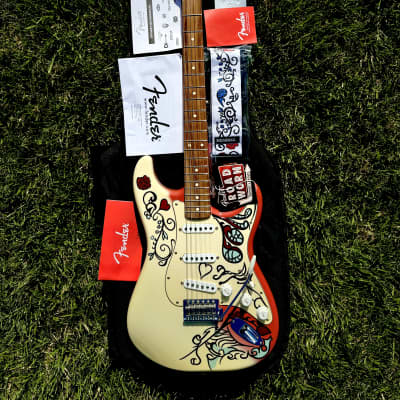 Fender Jimi Hendrix 50th Anniversary Monterey LTD John Mayer Style Artwork image 9