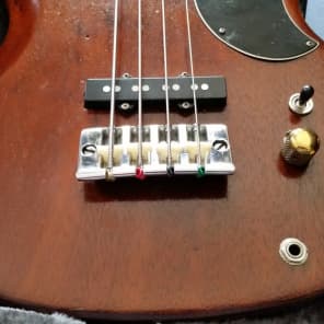 Gibson EB-0 1964 Dark Cherry Customized Bass image 3