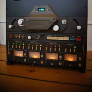 Tascam 34B, 4 Channel Reel Recorder, 4 Track Professional Tape Machine