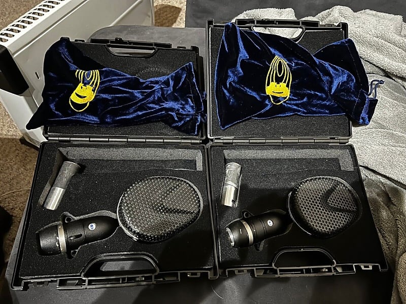 Coles 4038 Matched Pair Ribbon Microphones Reverb