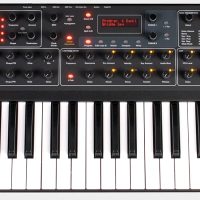 Dave Smith Instruments Prophet 08 PE 61-Key 8-Voice Polyphonic Synthesizer 2009 - 2015 - Black with Wood Sides (Warranty)