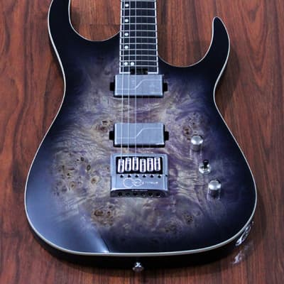Immagine Halo MERUS 6-string Guitar with EVERTUNE 🤘🏻 Fishman Fluence Modern, Transparent Purple - 3